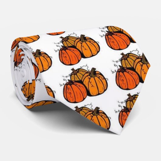 Cravate correction de citrouille (Roulé)