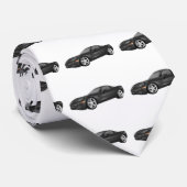 Cravate Corvette 2008 : Voiture de sport : Finition noire (Roulé)