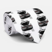 Cravate Corvette "apprécient la vue. " (Roulé)