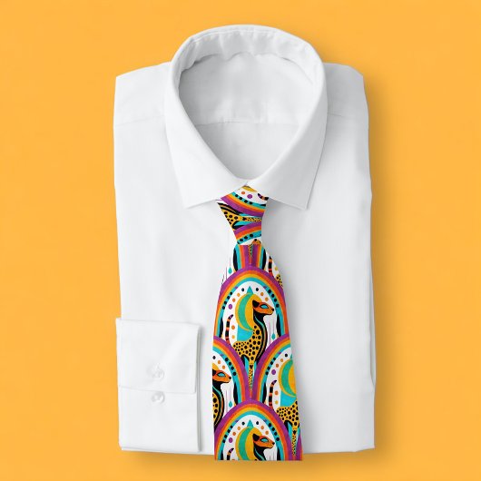 Cravate Cosmic Cheetah