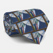 Cravate Costume de Homer encadré (Roulé)