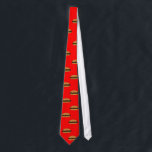 Cravate costume Hamburglar<br><div class="desc">Un cravate qui ressemble à celui du Hamburglar. Idéal pour Halloween</div>