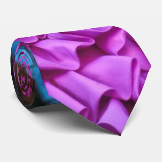 Cravate Costume pourpre de carnaval (Roulé)