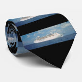 Cravate Côté simple de rayure souveraine (Roulé)