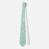 Cravate Coton Candy Vert Abstrait (Devant)