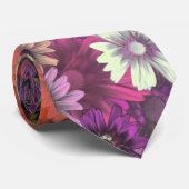 Cravate Cottage jardin motif fleuri (Roulé)