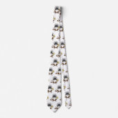 Cravate Cotton Top Tamarin montoon est une illustration (Devant)