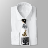 Cravate Cou commémoratif fait sur commande tie-7photos (Attaché)