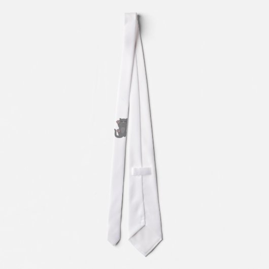 Cravate Couchage de chat (Dos)