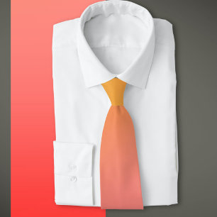 Cravate Coucher de soleil Ombré