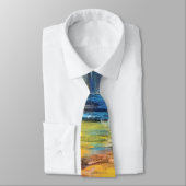 Cravate Coucher du soleil (Attaché)