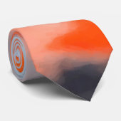 Cravate Coucher du soleil (Roulé)