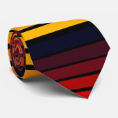 Cravate Coucher du soleil (Roulé)