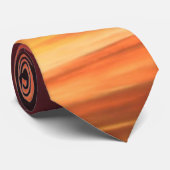 Cravate Coucher du soleil (Roulé)