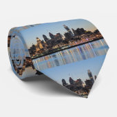 Cravate Coucher du soleil de Philly (Roulé)