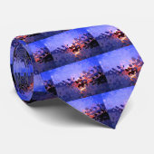 CRAVATE COUCHERS DE SOLEIL (Roulé)