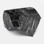 Cravate Couches de cristaux gris (Roulé)