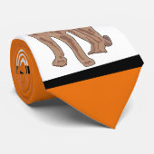 Cravate Cougar Team Mascot Football Basketball Baseball (Roulé)