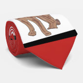 Cravate Cougar Team Mascot Football Basketball Baseball (Roulé)