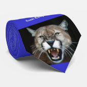 Cravate CougarPhotoSnarl, puma d'équipe (Roulé)