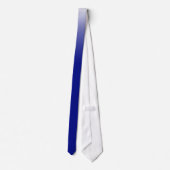 CRAVATE COULEUR DE GRADIENT DIY, BLEU ROYAL (Dos)