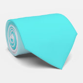 CRAVATE COULEUR DE GRADIENT DIY, BLEU TURQUOISE (Roulé)