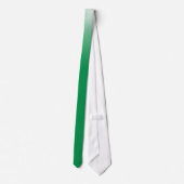 CRAVATE COULEUR DE GRADIENT DIY, VERT, ÉMERAUDE (Dos)