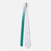 CRAVATE COULEUR DE GRADIENT DIY, VERT SARCELLE (Dos)