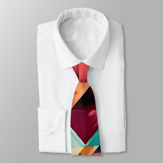 Cravate couleur dynamique (Attaché)