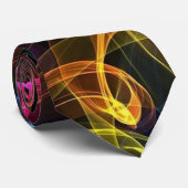 Cravate couleur électrique (Roulé)