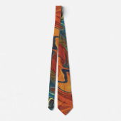 Cravate Couleur Et Cool Frottent Motif Design (Dos)