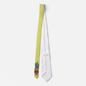 Cravate Couleur faite sur commande punk d'ananas génial (Dos)