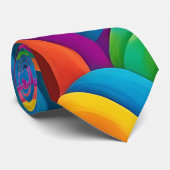 Cravate couleur gras Paisley (Roulé)