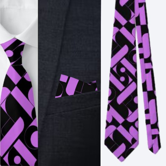 Cravate Couleur mignonne Arrière - plan Motif Necktie
