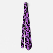 Cravate Couleur mignonne Arrière - plan Motif Necktie (Dos)