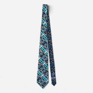 CRAVATE couleur Motif de tox Abstrait ACMT
