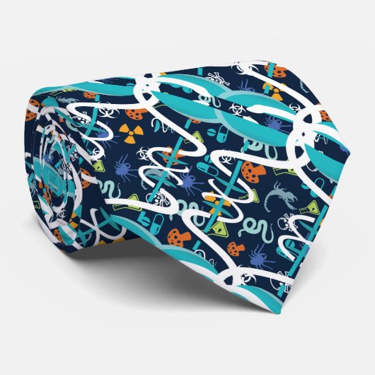 CRAVATE couleur Motif de tox Abstrait ACMT (Roulé)