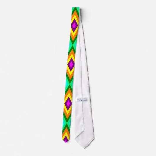 Cravate Couleur multiple (Dos)