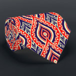 Cravate Couleur rouge ethnique motif de fleurs indiennes<br><div class="desc">Originaire rouge-or de couleur indienne style fleurs sans couture motif arrière - plan. Utilisation pour le tissu,  le textile,  les éléments de décoration intérieure,  la tapisserie et l'emballage.</div>