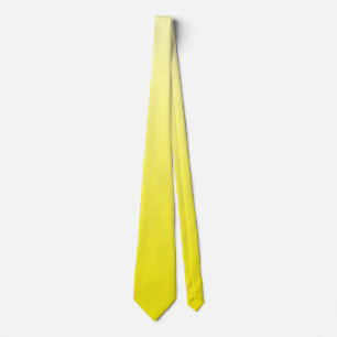 Cravate Couleur seulement Gradients - citron + votre idée