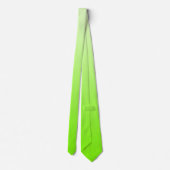 Cravate Couleur seulement - vert néon + votre idée (Dos)