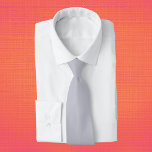 Cravate Couleur solide gris lavande<br><div class="desc">Couleur solide gris lavande</div>