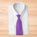 Cravate Couleur solide Lilac profonde<br><div class="desc">Couleur solide Lilac profonde</div>