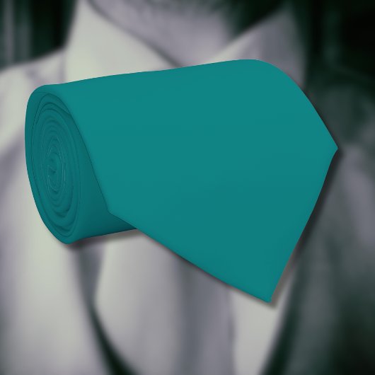 Cravate Couleur solide turquoise | Classique | Élégant