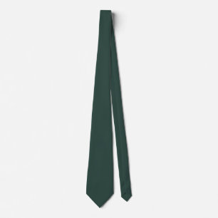 Cravate Couleur solide vert chasseur