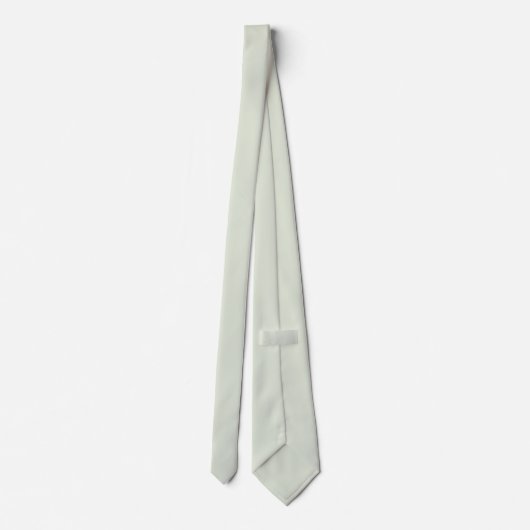 Cravate Couleur solide vert Whisper (Dos)