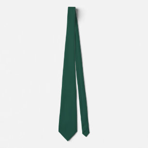 Cravate Couleur solide verte Brunswick
