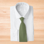 Cravate Couleur solide verte Sage<br><div class="desc">Couleur solide verte Sage</div>