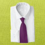 Cravate Couleur solide violet palatiné<br><div class="desc">Couleur solide violet palatiné</div>