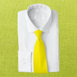 Cravate Couleur uni jaune canari<br><div class="desc">Couleur uni jaune canari</div>